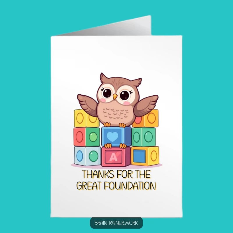 Free Printable Thank You Card: Funny Owl Gratitude, Downloadable & Print at Home