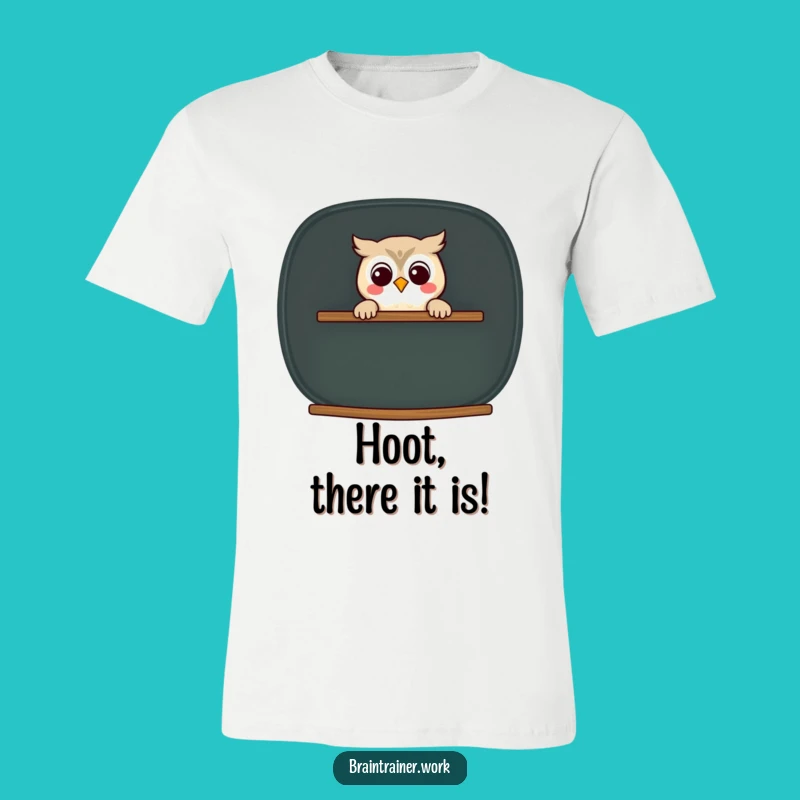 Funny Kawaii Owl Chalkboard Tee - Hilarious & Witty Gift for Educators!